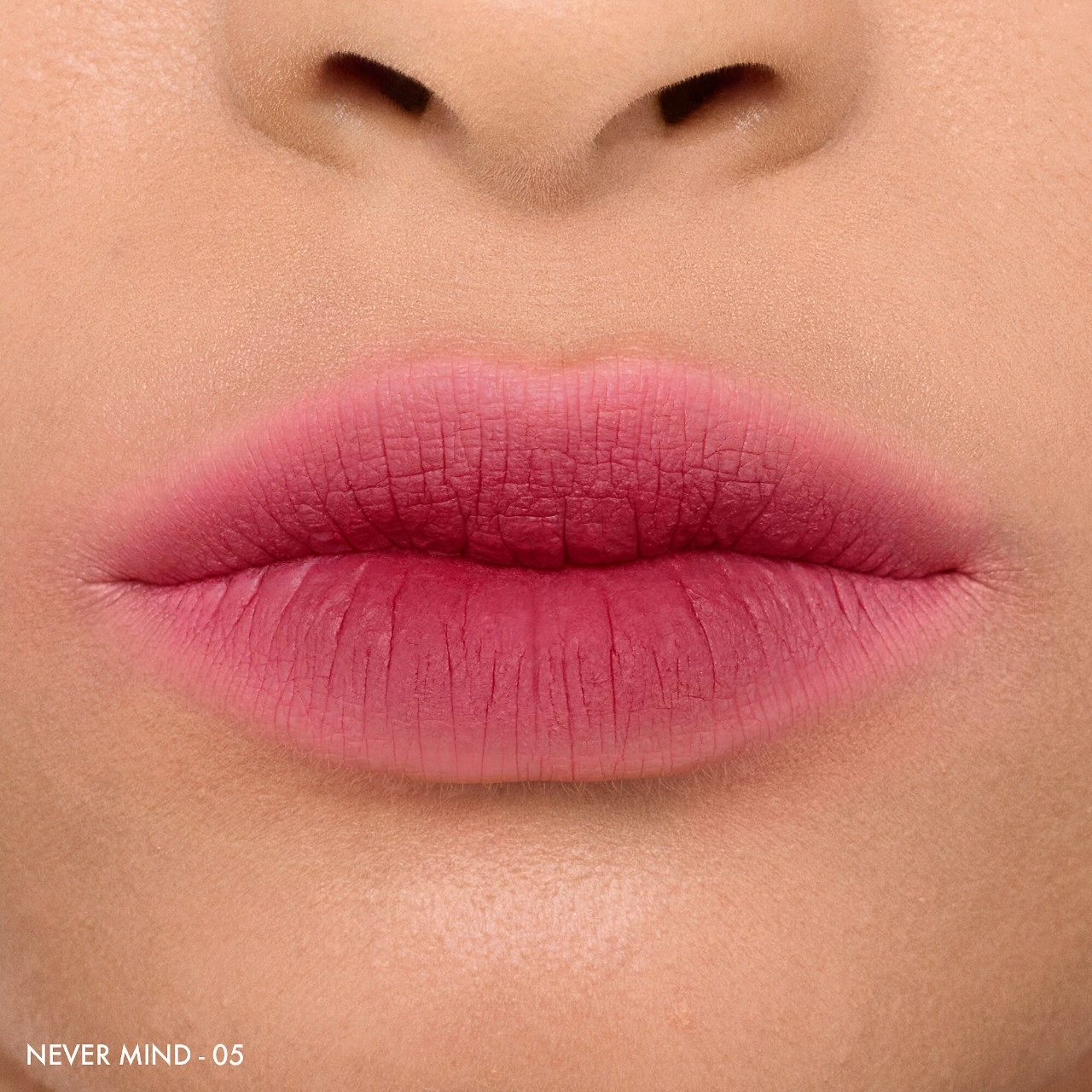 SEPHORA COLLECTION Soft Matte & Easy Liquid Lipstick Color: 5 Nevermind - Strawberry Pink Vegan - Image 3