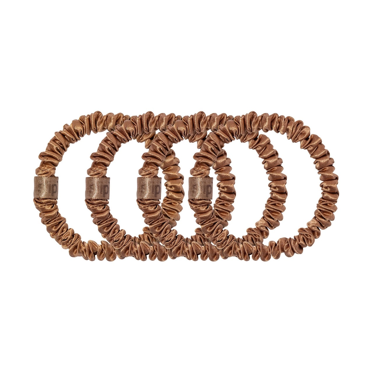 Slip Slipsilk™ Skinny Scrunchies Type: Copper - Image 2