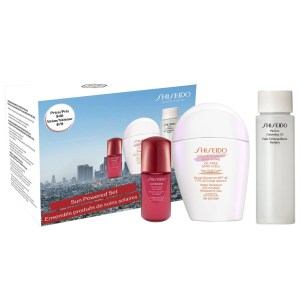 Shiseido Sun Powered Set for Oily Skin Hydrating Oil Free UV Protection