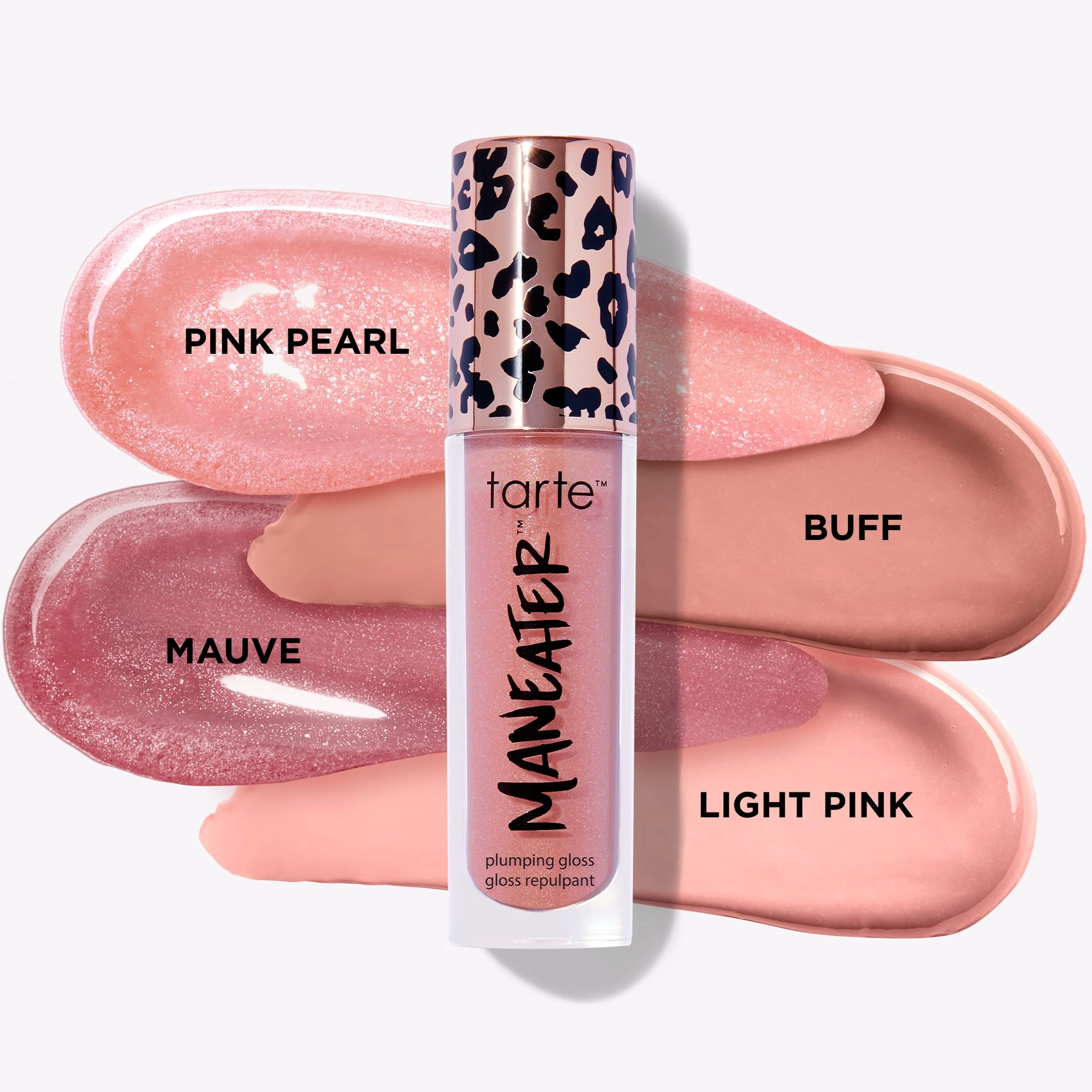 Tarte Maneater™ Plumping Gloss - Pink Pearl Vegan High Shine Lip Gloss - Image 3