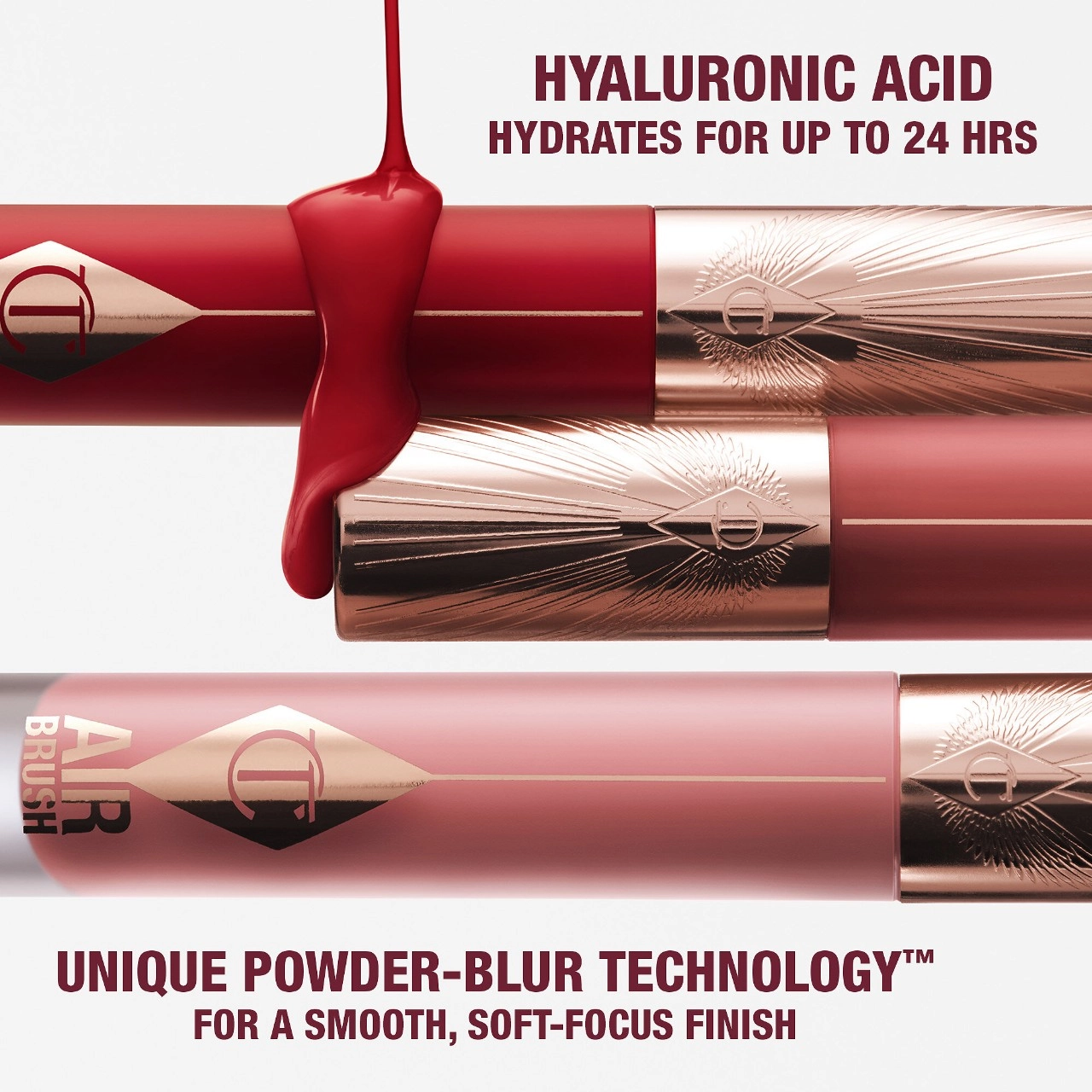Charlotte Tilbury Airbrush Flawless Matte Lip Blur Liquid Lipstick - Walk Of No Shame Blur - Image 7