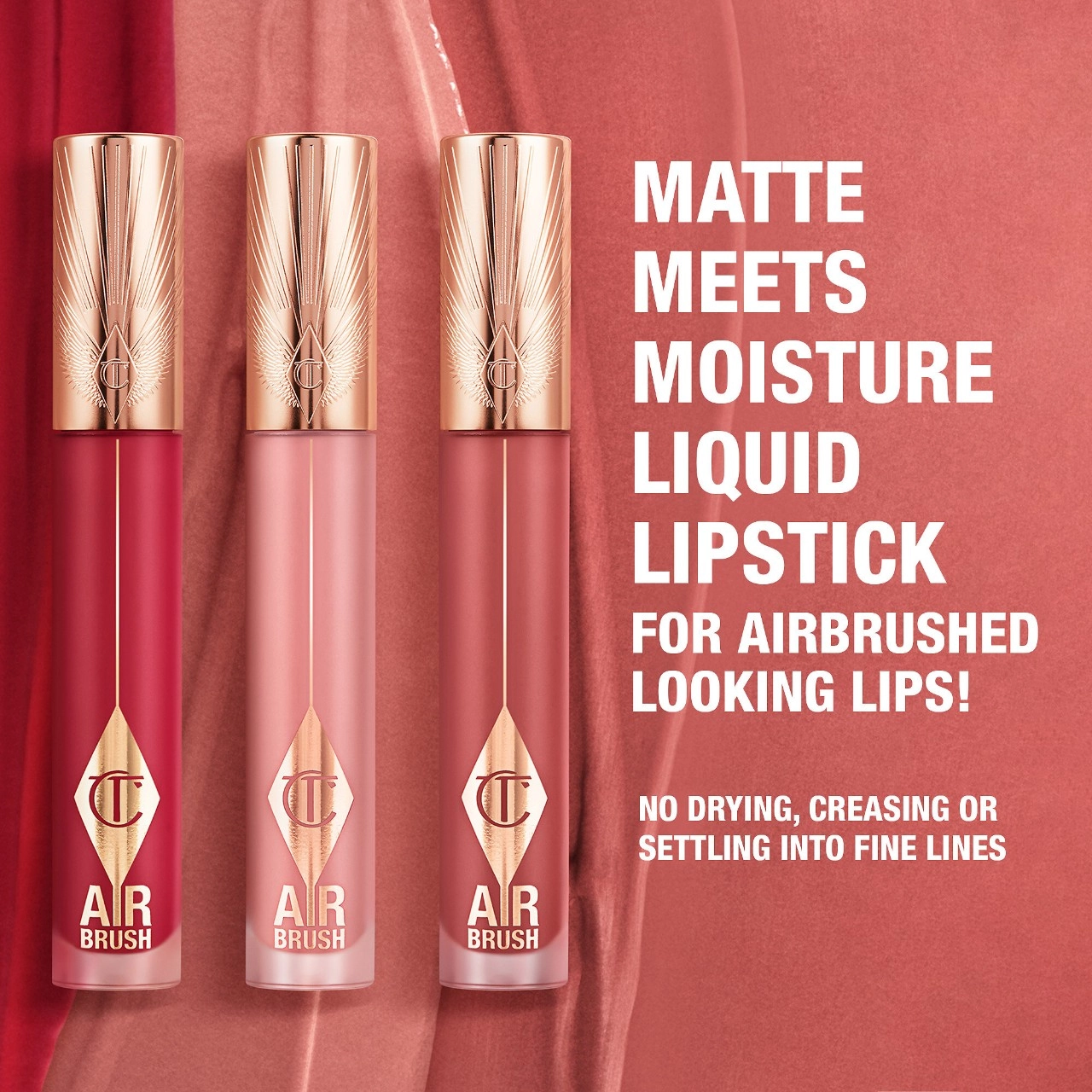 Charlotte Tilbury Airbrush Flawless Matte Lip Blur Liquid Lipstick - Walk Of No Shame Blur - Image 4