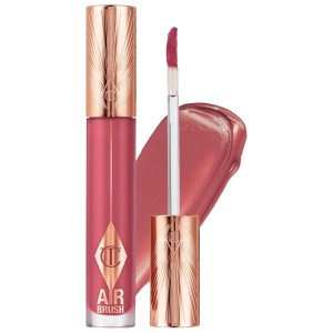 Charlotte Tilbury Airbrush Flawless Matte Lip Blur Liquid Lipstick Color: Rose Blur - Warm Rose