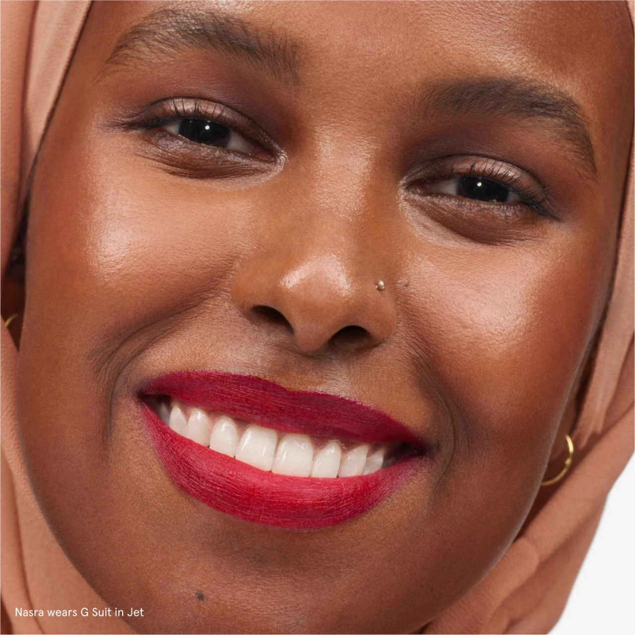 Glossier G Suit Soft Touch Lip Crème Color: Jet - Image 5