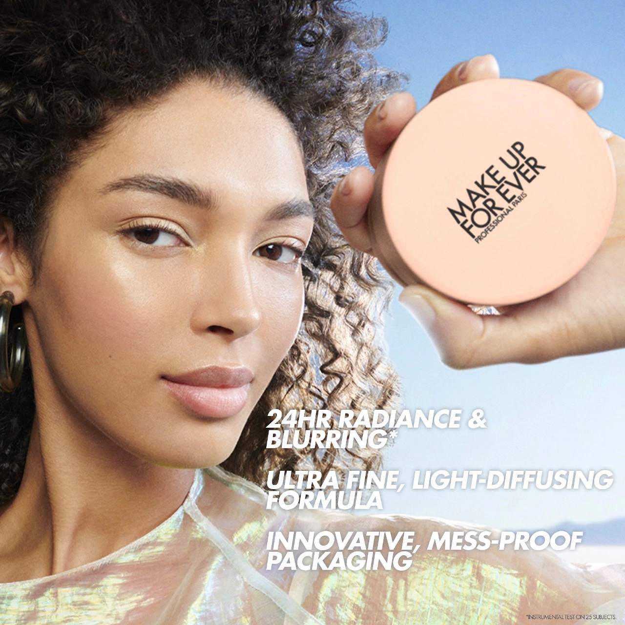 MAKE UP FOR EVER HD SKIN TWIST & LIGHT 24HR Luminous Finishing Powder Color: 3.0 Tan - Image 4