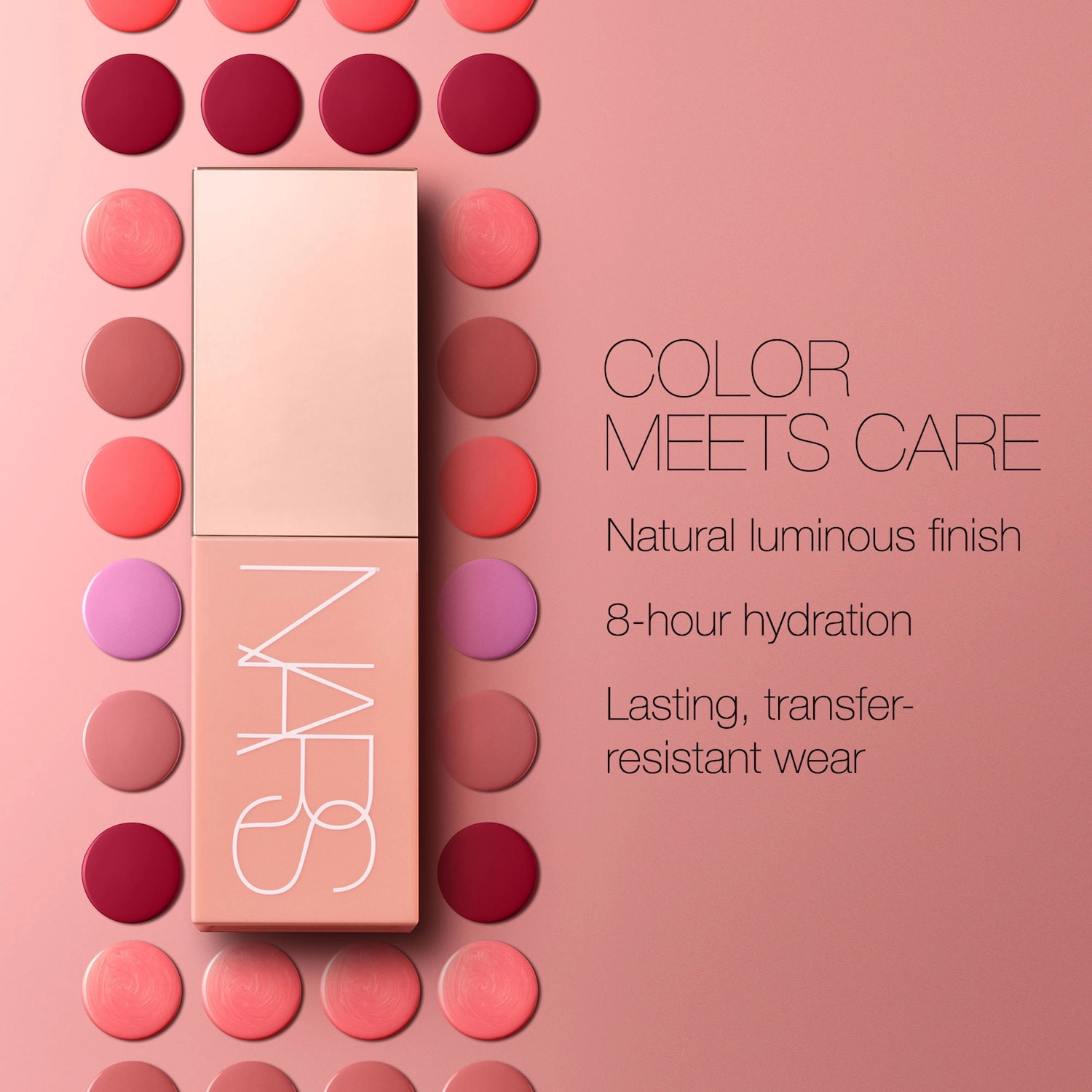 NARS Afterglow Liquid Blush - Insatiable Deep Plum Color - Image 7