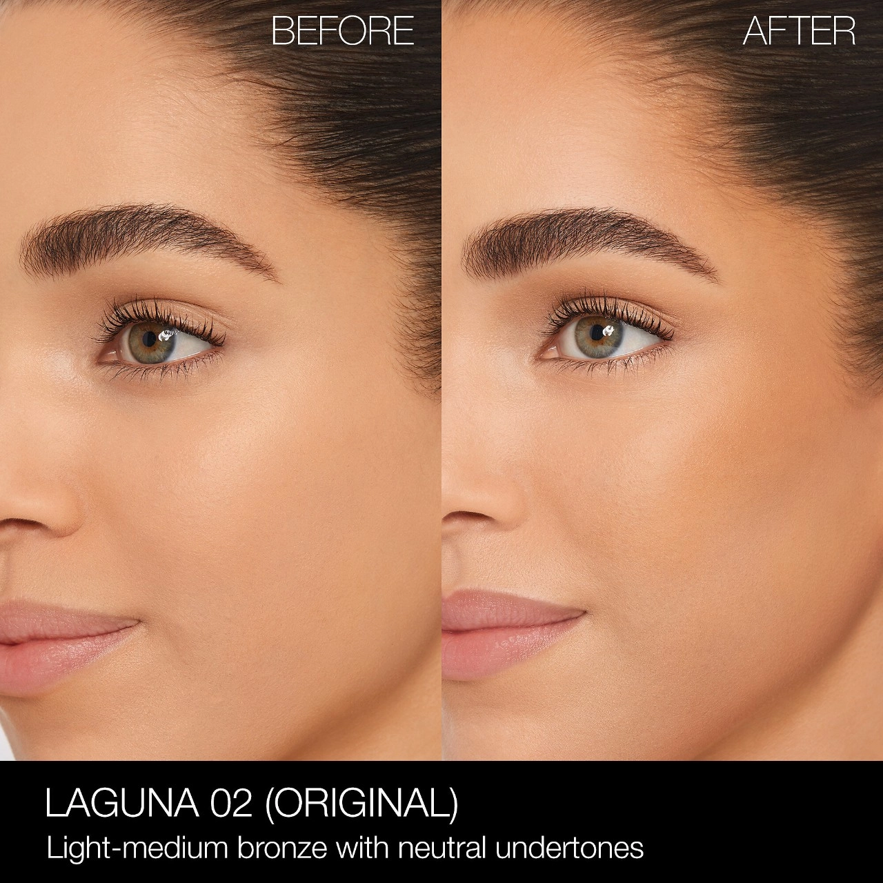 NARS Laguna Talc-Free Bronzer Powder - Light-Medium Bronze with Neutral Undertones - Image 2