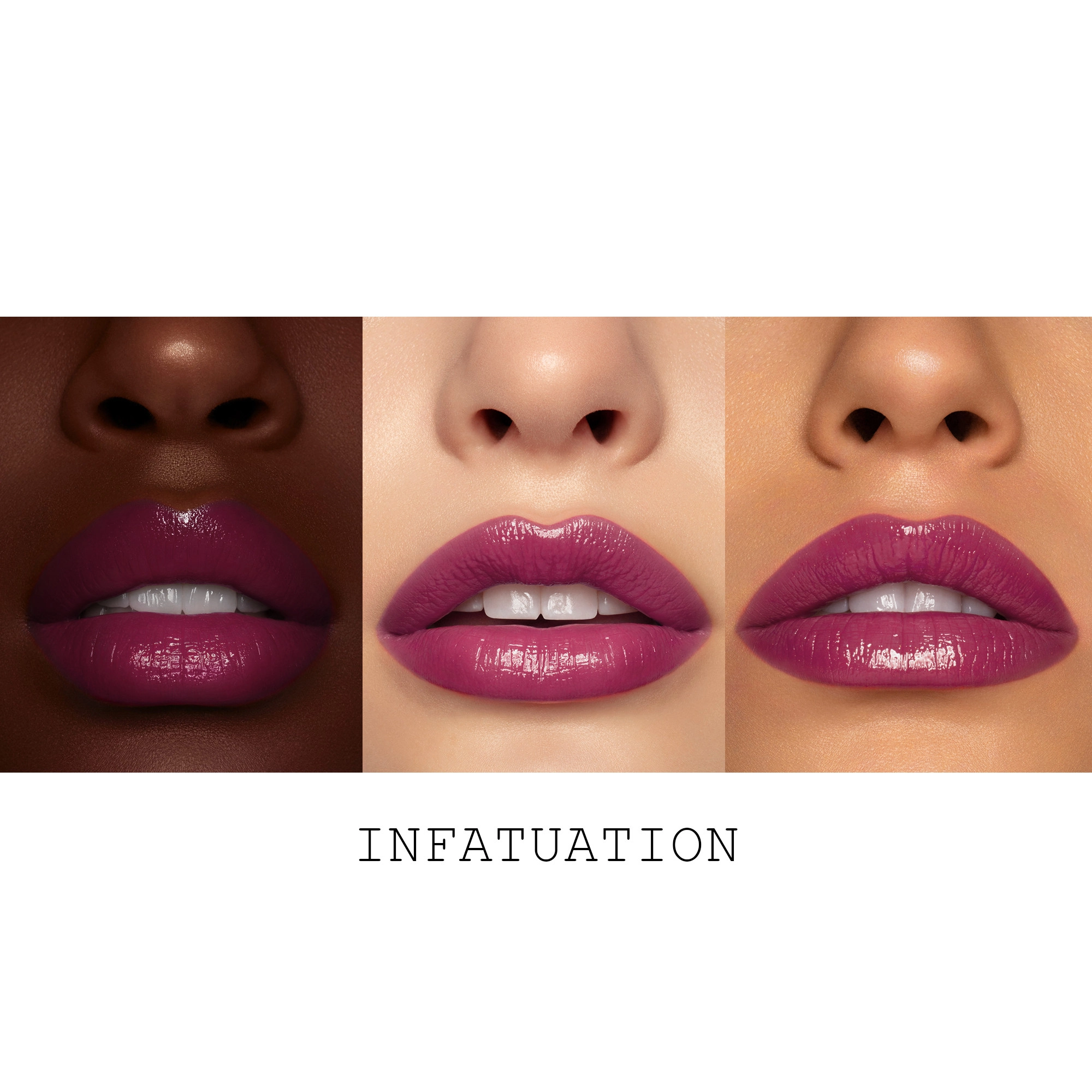 PAT McGRATH LABS SatinAllure™ Lipstick - Infatuation, Vivid Cool-Tone Berry Pink, Satin Finish - Image 3