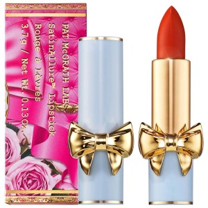 PAT McGRATH LABS SatinAllure™ Lipstick - Crimson Ecstasy, Bright Scarlet Red, Satin Finish