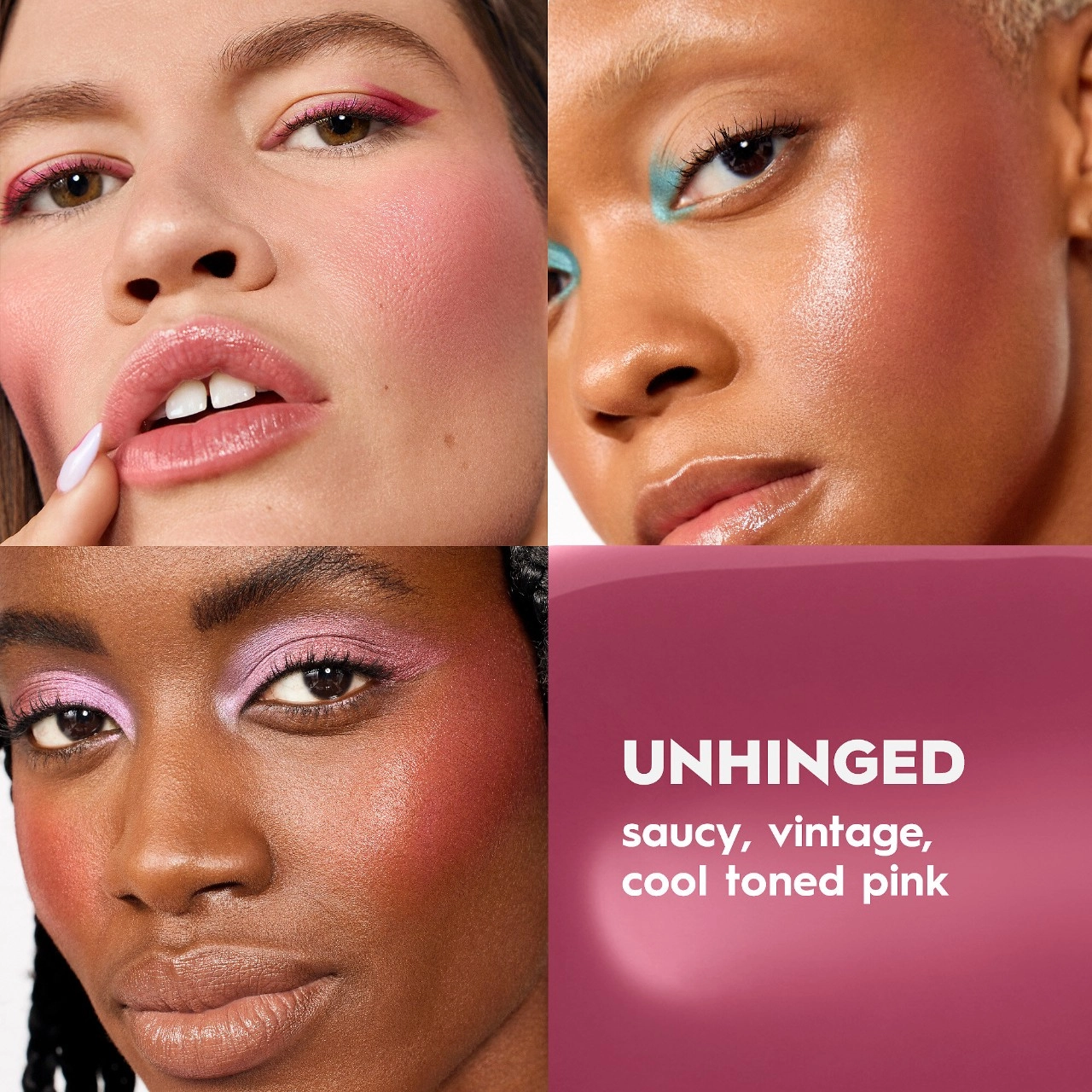 Urban Decay Hydromaniac Dewy Liquid Blush Color: Unhinged - Berry Mauve Vegan Cruelty-Free - Image 2