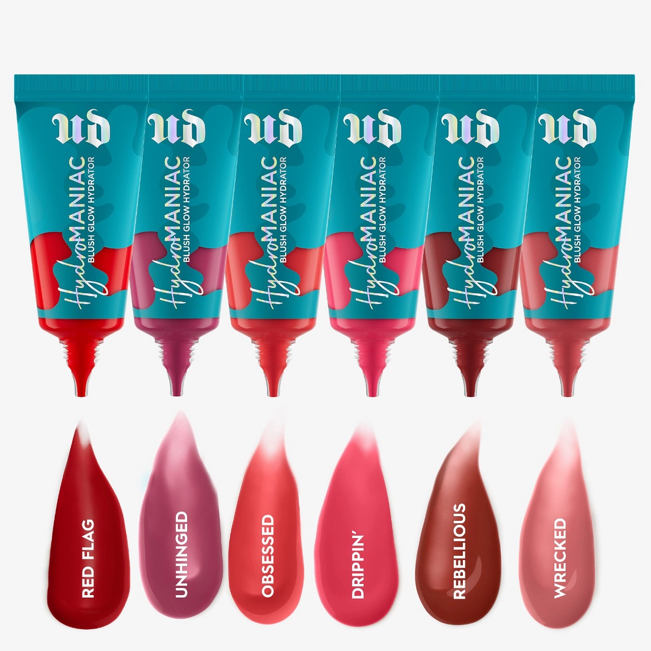 Urban Decay Hydromaniac Dewy Liquid Blush Color: Unhinged - Berry Mauve Vegan Cruelty-Free - Image 6