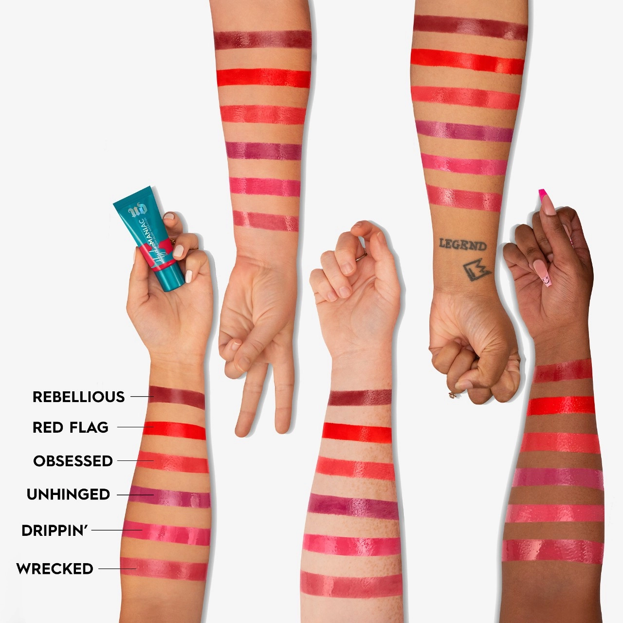 Urban Decay Hydromaniac Dewy Liquid Blush - Red Flag (Red Orange) - Vegan & Cruelty-Free - Image 3