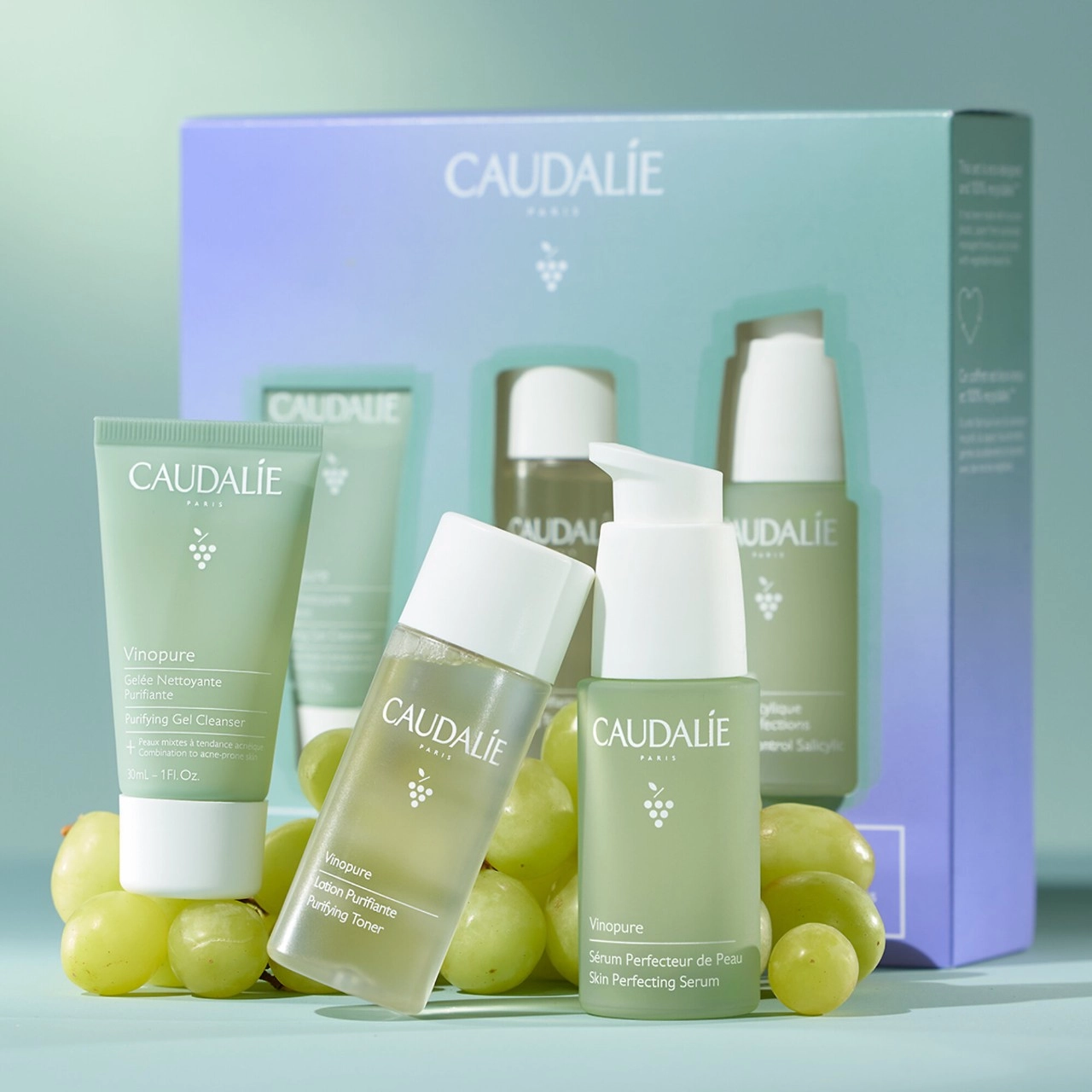 "Caudalie Vinopure Acne-Prone Skin Essentials Set" - Image 5
