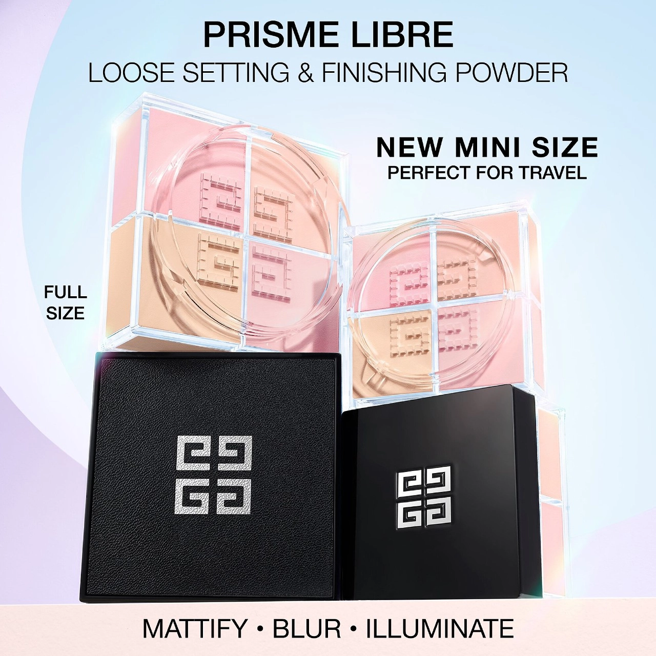 Givenchy Mini Prisme Libre Loose Setting and Finishing Powder Color: 3 Voile Rosé - Image 15