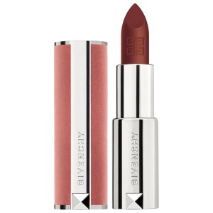 Givenchy Le Rouge Sheer Velvet Matte Lipstick Color: 52 Brun Épicé - Deep Red-Based Brown