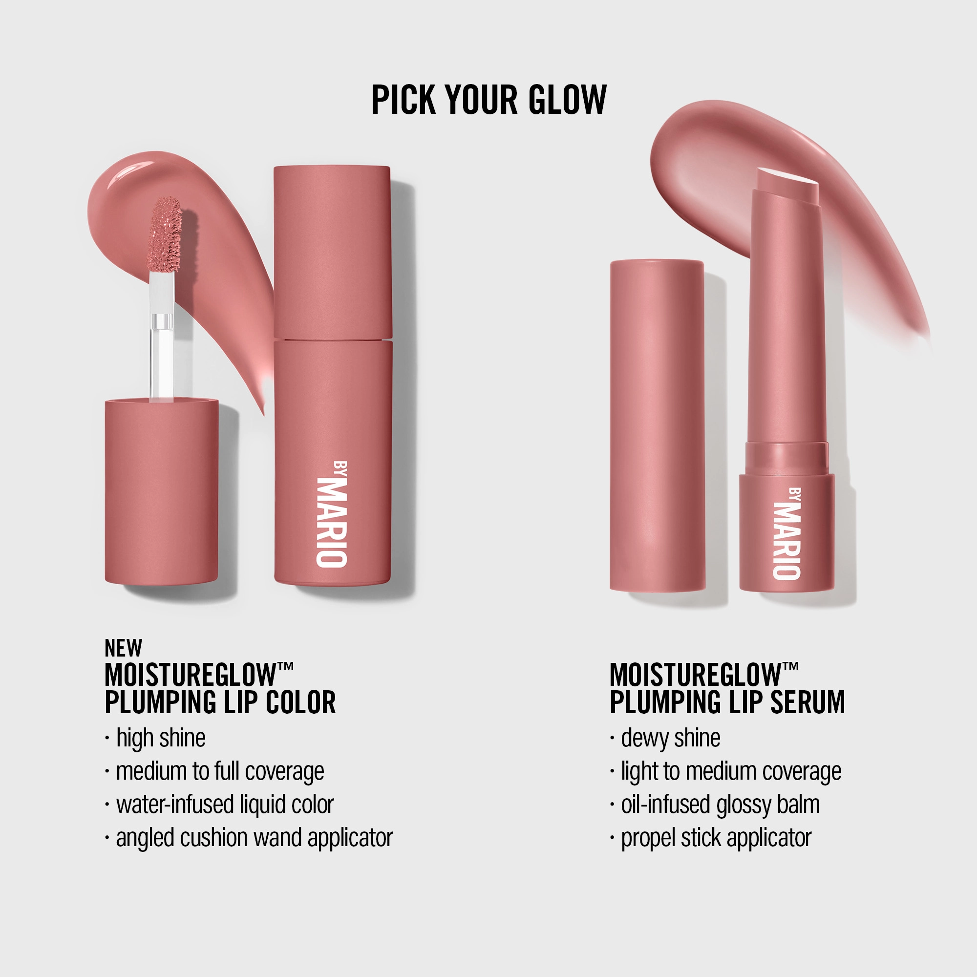 MAKEUP BY MARIO MoistureGlow™ Plumping Lip Color - Mulberry - Image 4