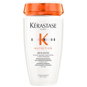 Kérastase Nutritive Hydrating Shampoo for Fine to Medium Dry Hair 8.5 oz / 250 ml Fresh Scent