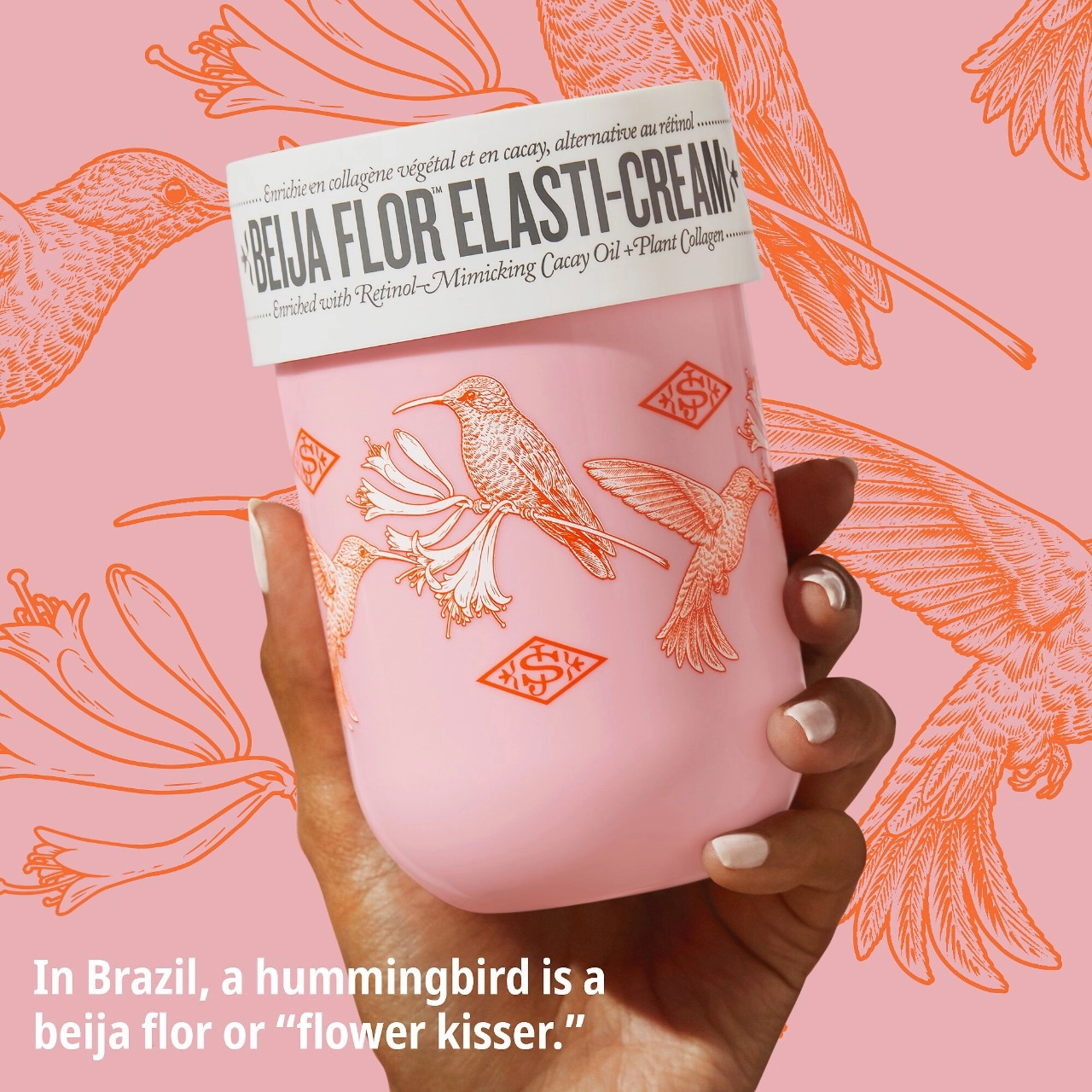 Sol de Janeiro Beija Flor™ Elasti-Cream with Collagen and Squalane 16.9 oz / 500 mL Limited Edition - Image 9