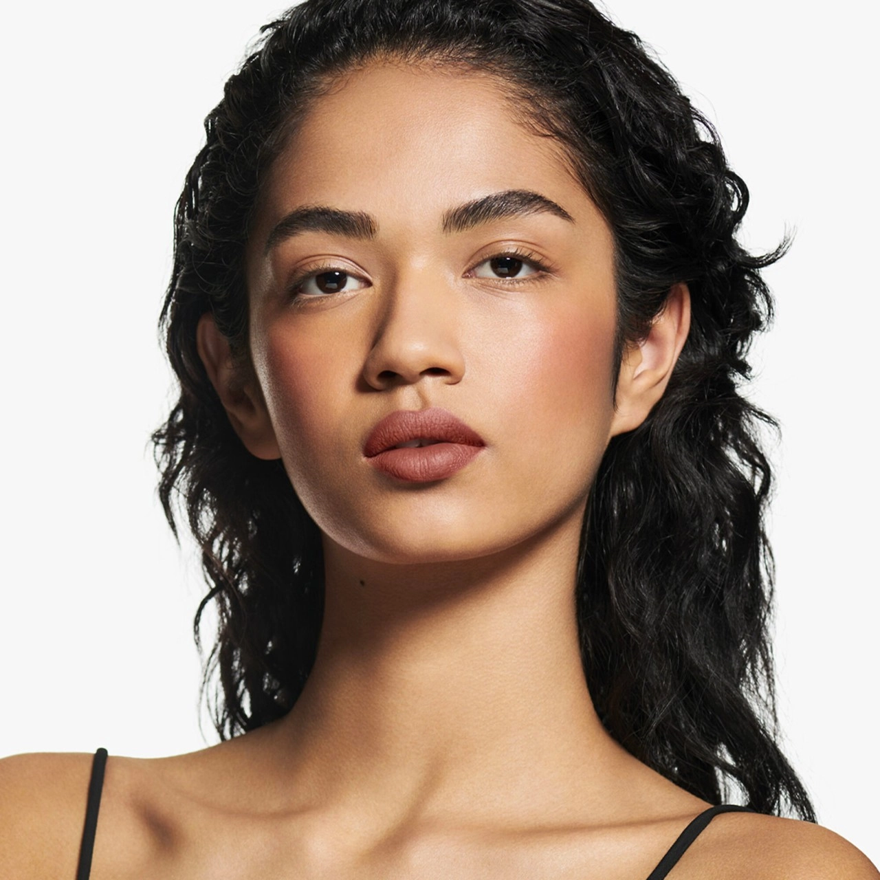 Valentino Liquirosso 2 in 1 Soft Matte Liquid Lipstick & Blush Color 110A Into The Nude - Nude Mauve - Image 5