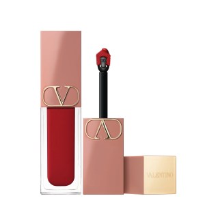 Valentino Liquirosso 2 in 1 Soft Matte Liquid Lipstick & Blush Color 220A - Take The Lipstick And Run