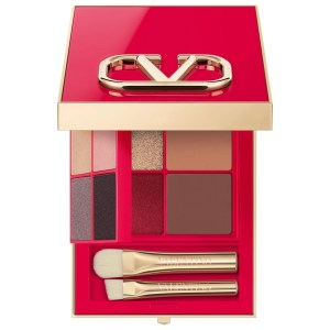 Valentino Color Flip Eyeshadow Palette - Shimmer, Matte, Pressed Powder Formula