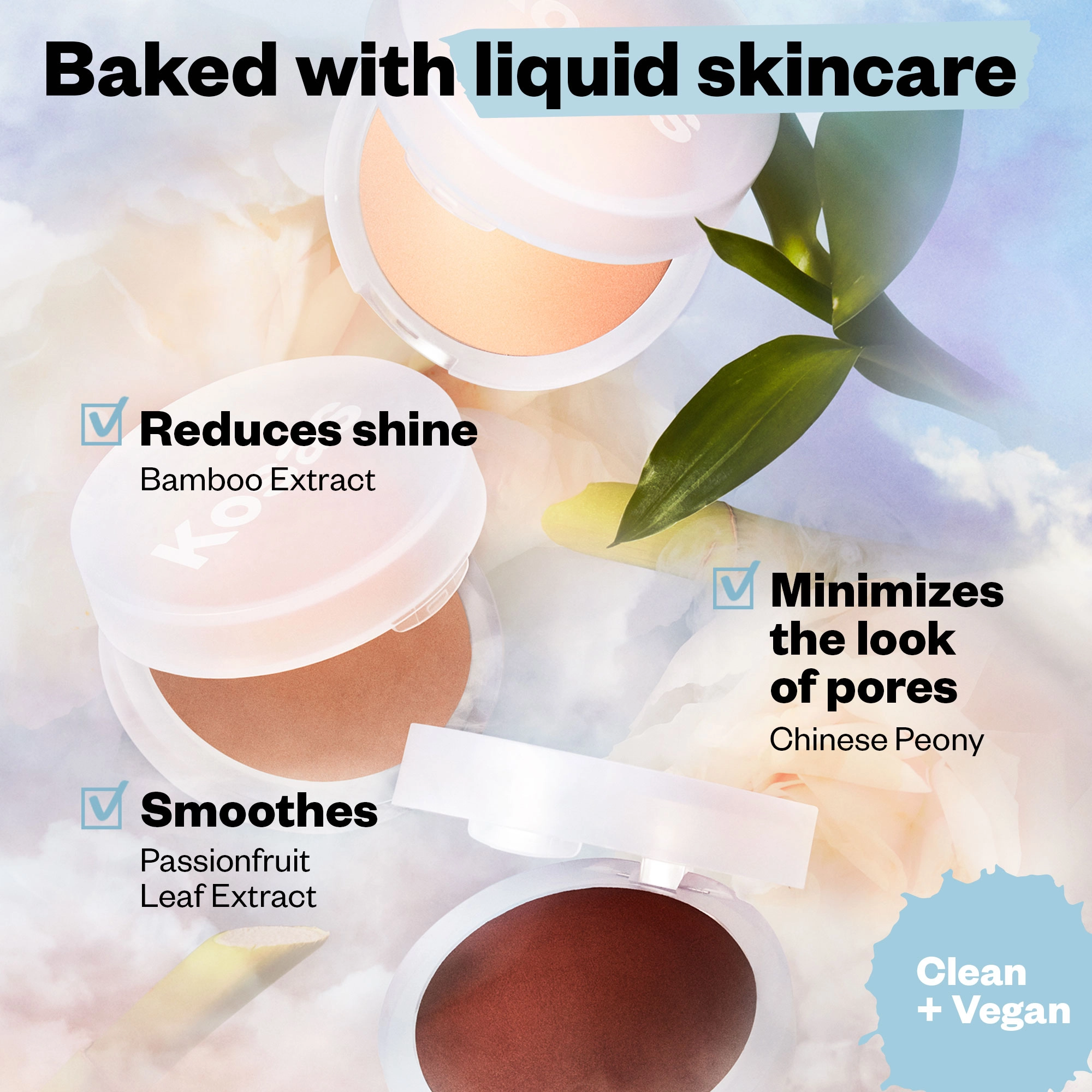 Kosas Cloud Set Baked Setting & Smoothing Talc-Free Vegan Powder - Color: Breezy - Image 3