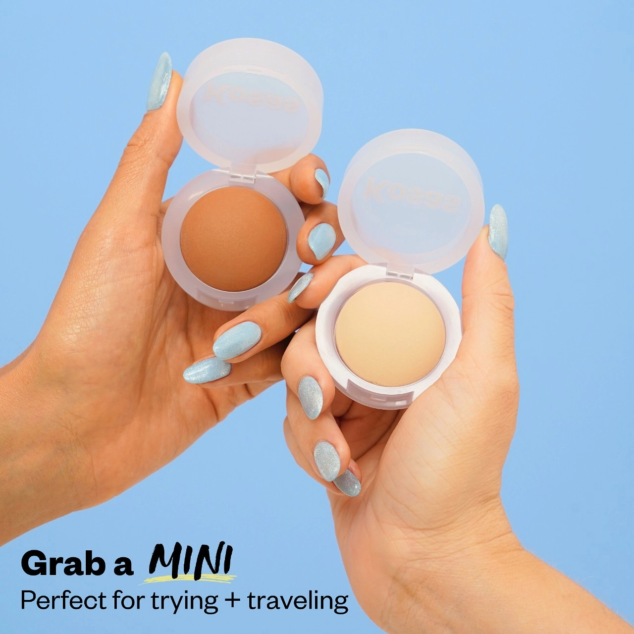 Kosas Mini Cloud Set Baked Setting & Smoothing Talc-Free Vegan Powder - Color: Breezy - Image 13