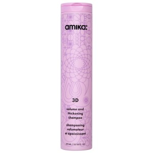 Amika 3D Volume and Thickening Shampoo 9.2 oz / 275 ml Vegan Cruelty-Free