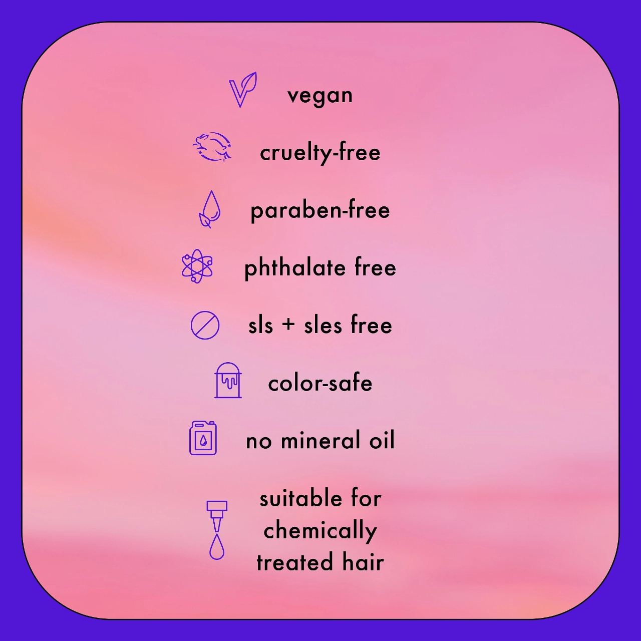 amika Mini Bust Your Brass Purple Shampoo & Conditioner Set - Image 6