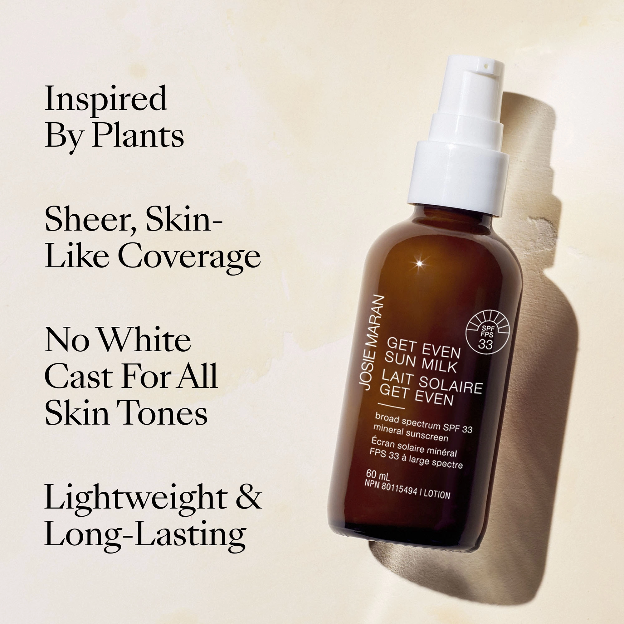 Josie Maran Sun Milk SPF 33 2 oz / 60 mL - Image 3