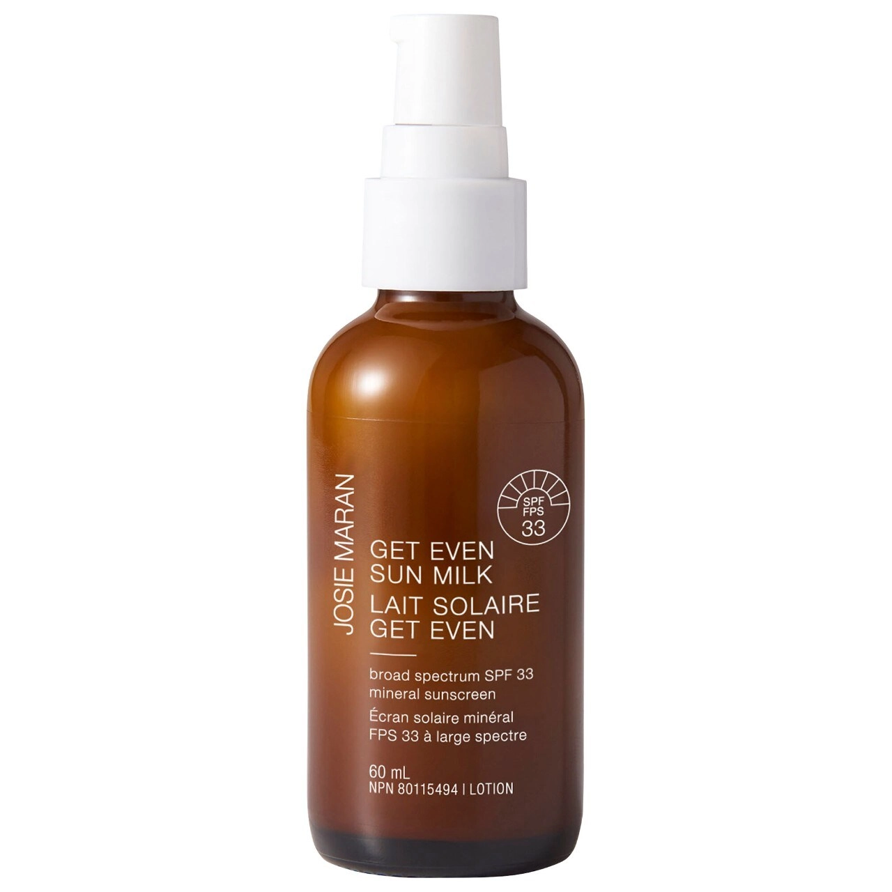 Josie Maran Sun Milk SPF 33 2 oz / 60 mL