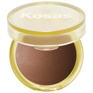 Kosas The Sun Show Glowy Warmth Talc-Free Baked Bronzer in Paradise - Medium Deep Bronze