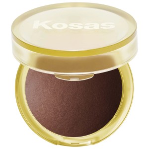 Kosas The Sun Show Glowy Warmth Talc-Free Baked Bronzer in Tropic - Deep Bronze