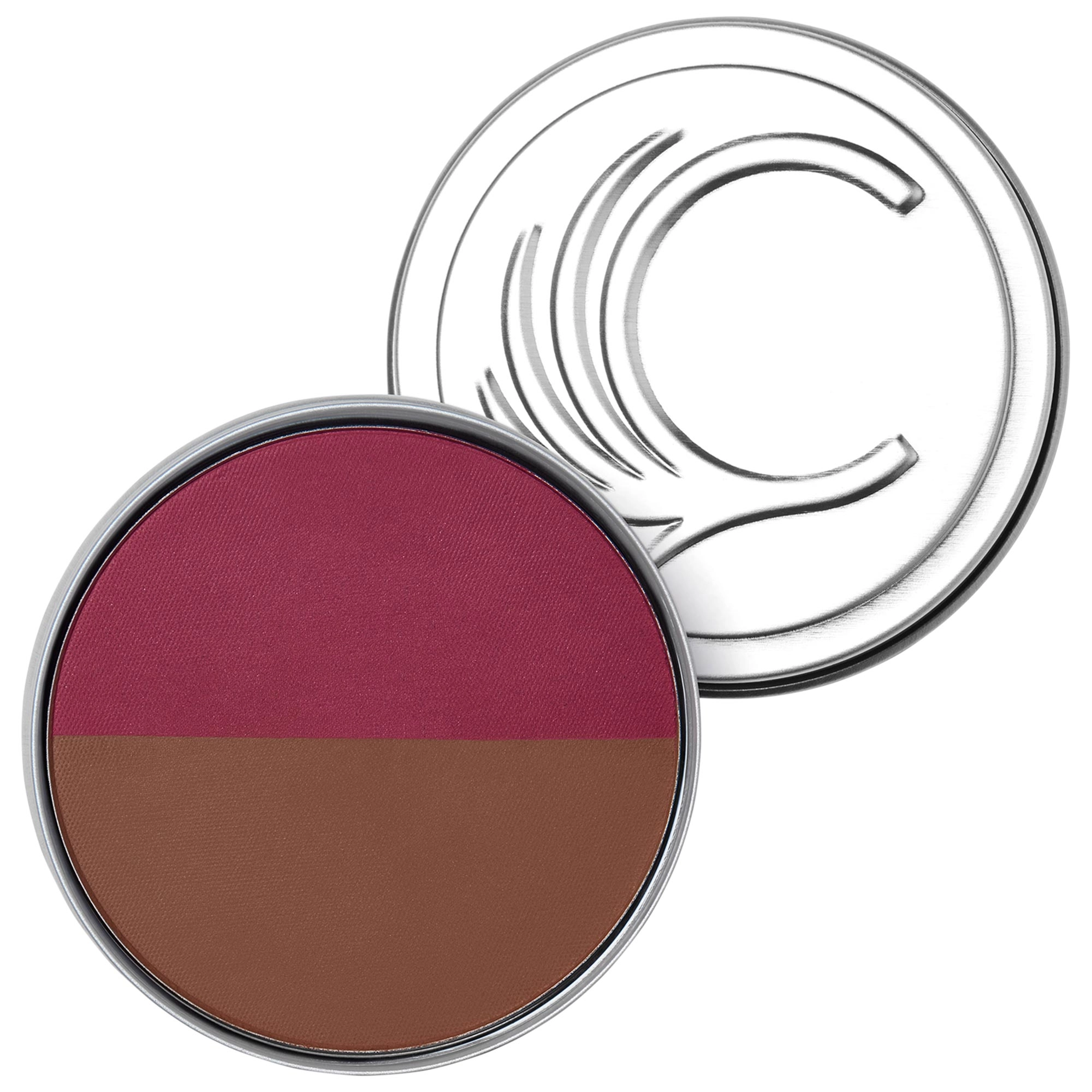 Cheekbone Beauty Balance Blush Bronzer - Deep Cherry Blush and Deep Bronzer
