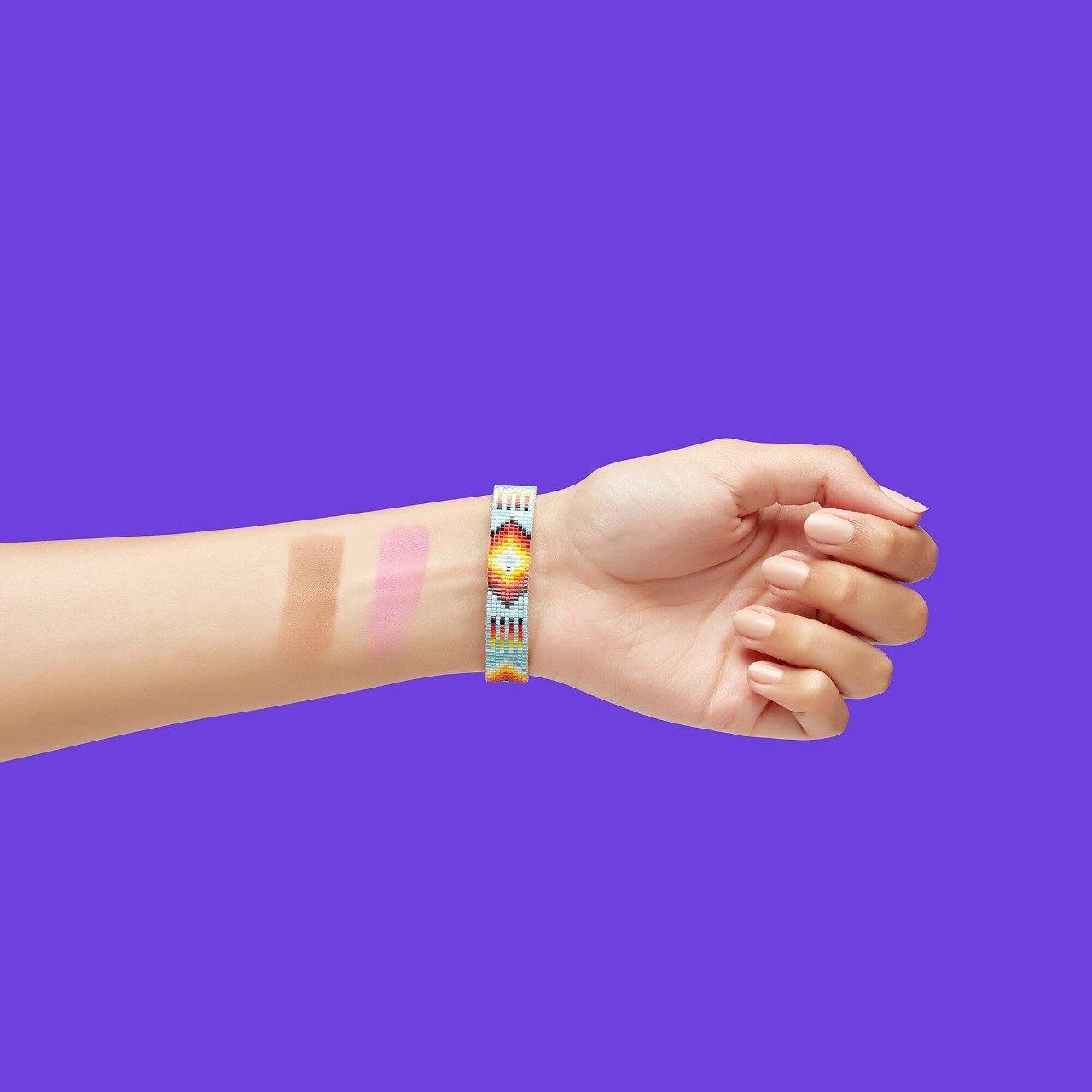 Cheekbone Beauty Balance Blush Bronzer Color: Medium - Bright Pink Blush and Medium Bronzer - Image 3