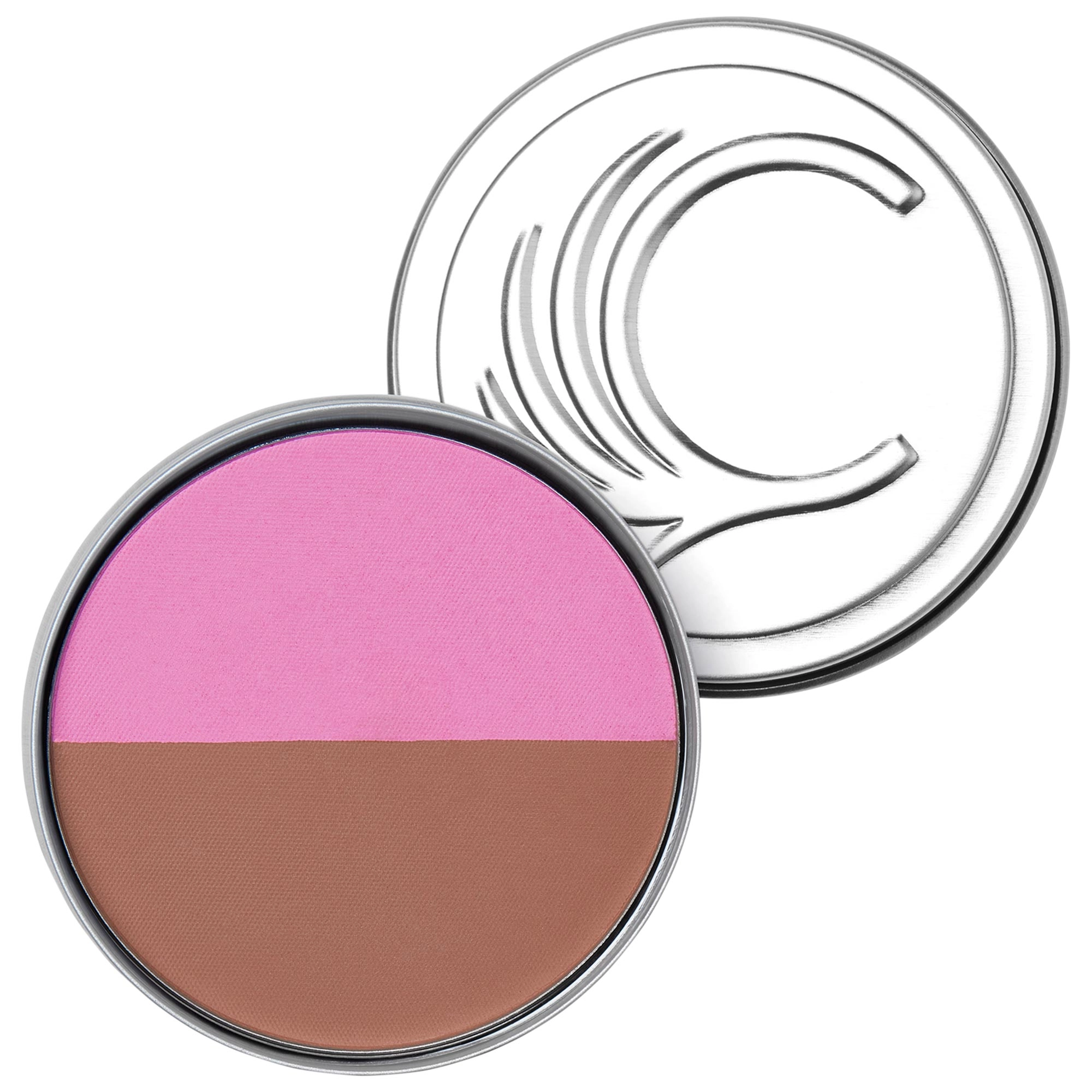 Cheekbone Beauty Balance Blush Bronzer Color: Medium - Bright Pink Blush and Medium Bronzer