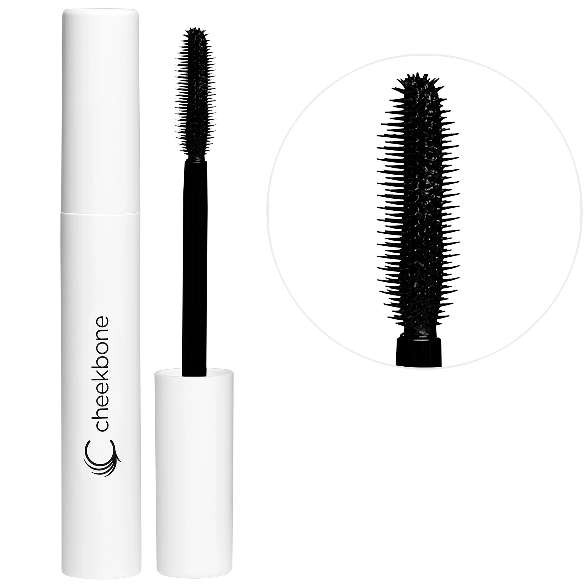 Cheekbone Beauty Uplift Mascara - Black Vegan Clean Long-Wearing Lengthening