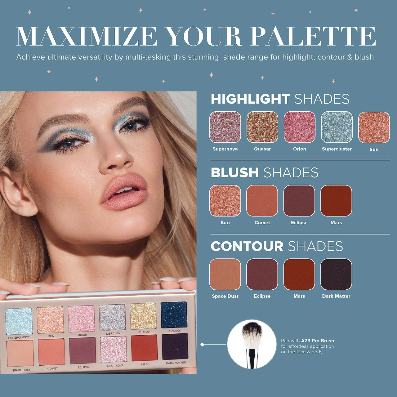 Anastasia Beverly Hills Cosmos Eyeshadow Palette - Image 12
