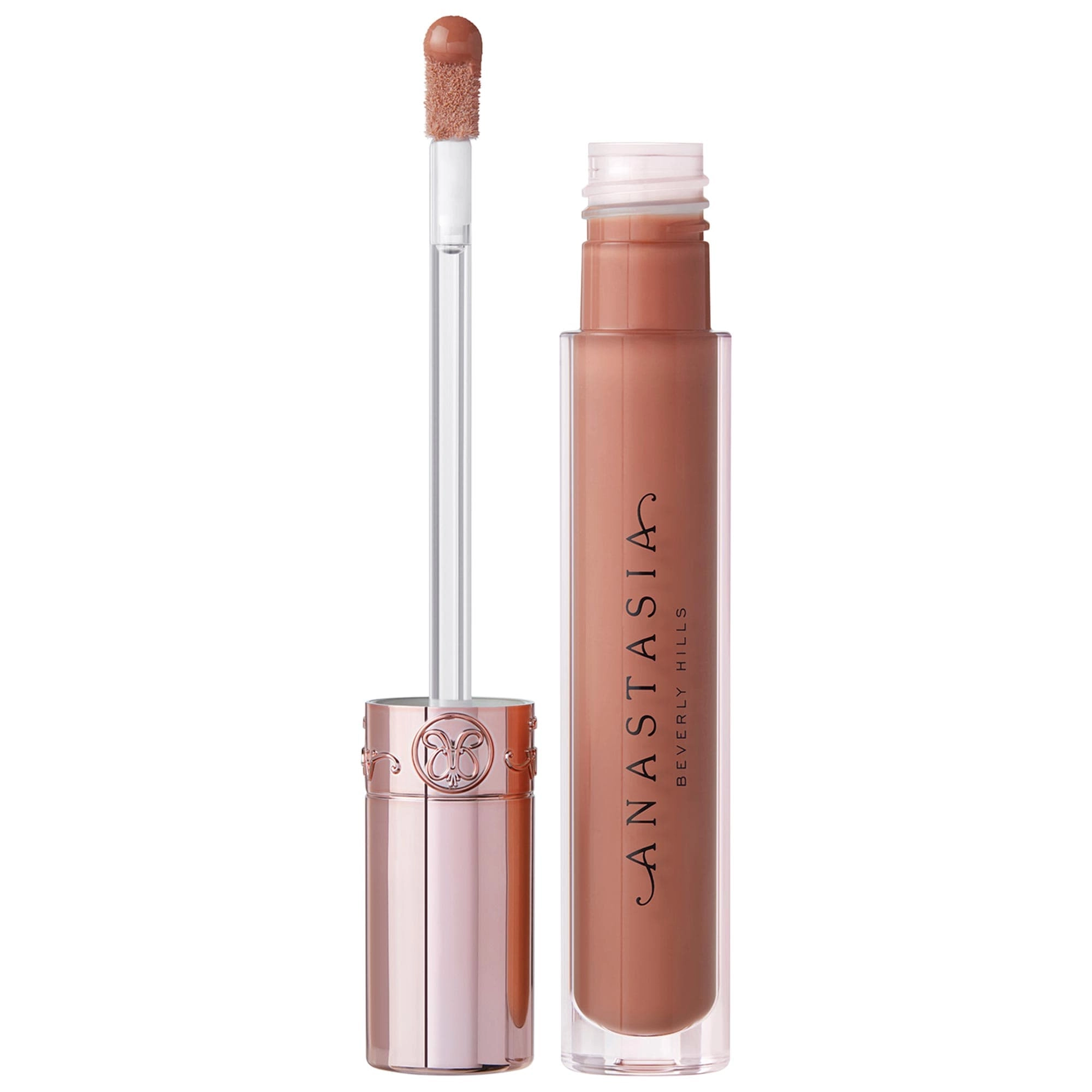 Anastasia Beverly Hills Tinted Lip Gloss in Caramel - Soft Peachy Brown