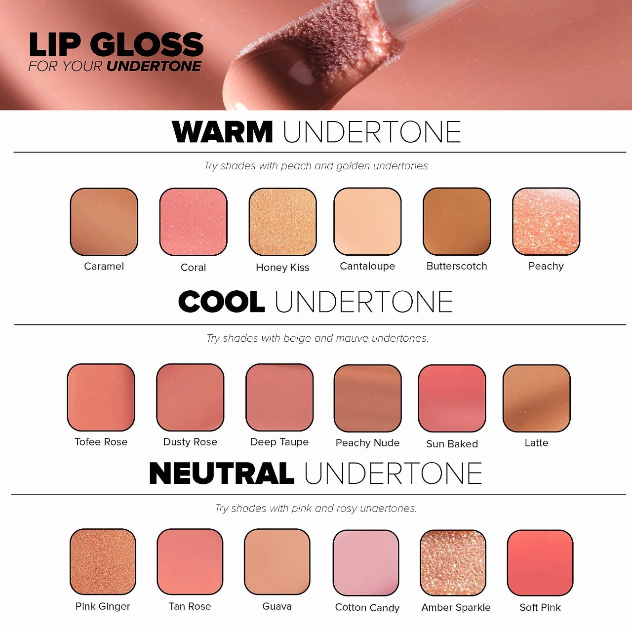 Anastasia Beverly Hills Tinted Lip Gloss Color: Cantalope - Nude Peach with Sparkling Reflects - Image 6