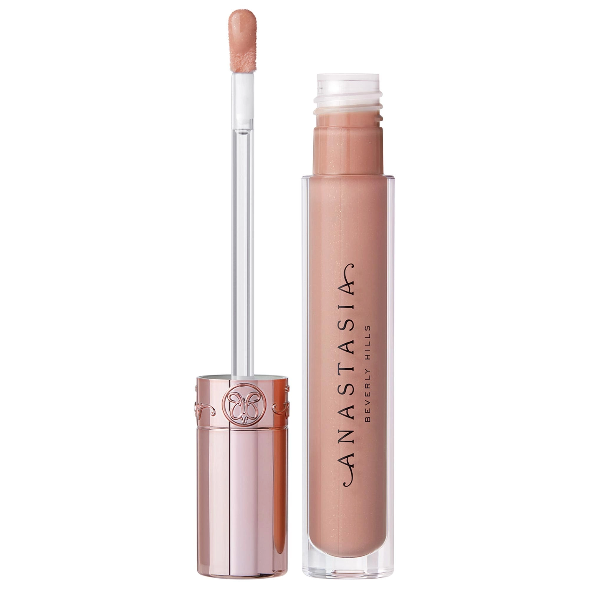Anastasia Beverly Hills Tinted Lip Gloss Color: Cantalope - Nude Peach with Sparkling Reflects
