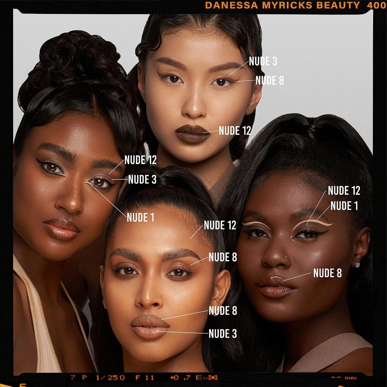 Danessa Myricks Beauty Colorfix Eye, Cheek & Lip Cream Pigment - Nudes Collection in Nude 2 - Golden Porcelain - Image 7
