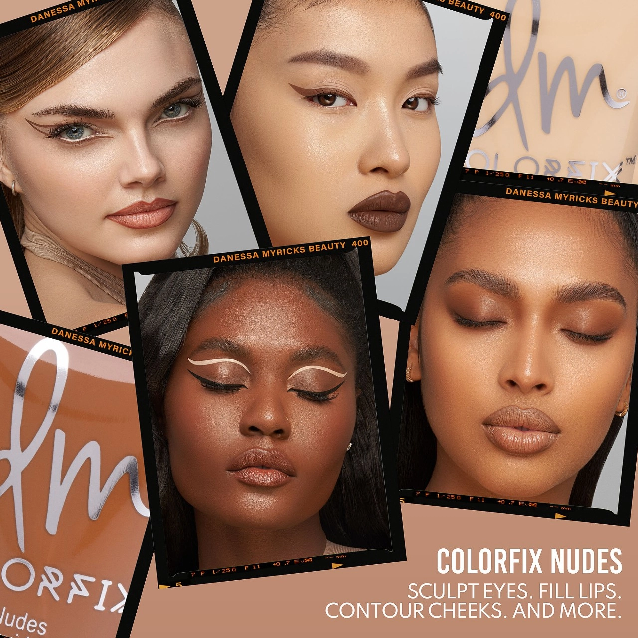 Danessa Myricks Beauty Colorfix Eye, Cheek & Lip Cream Pigment - Nudes Collection in Nude 2 - Golden Porcelain - Image 8