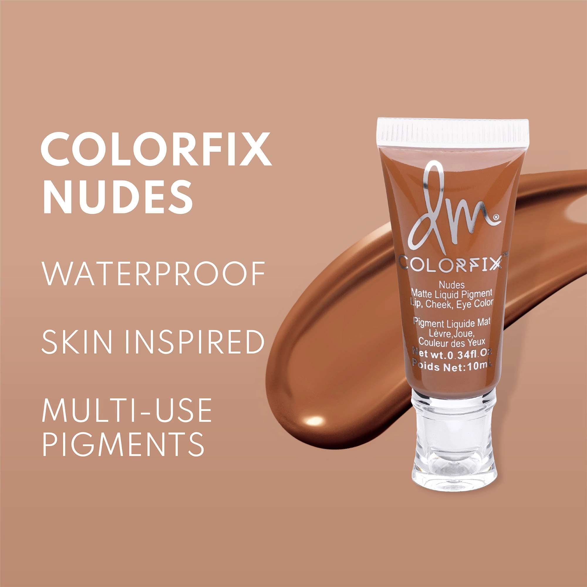 Danessa Myricks Beauty Colorfix Eye, Cheek & Lip Cream Pigment - Nudes Collection in Nude 2 - Golden Porcelain - Image 9
