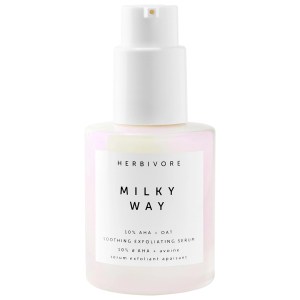 Herbivore Milky Way 10% AHA + Oat Soothing Exfoliating Serum - 1 oz / 30 mL - Vegan