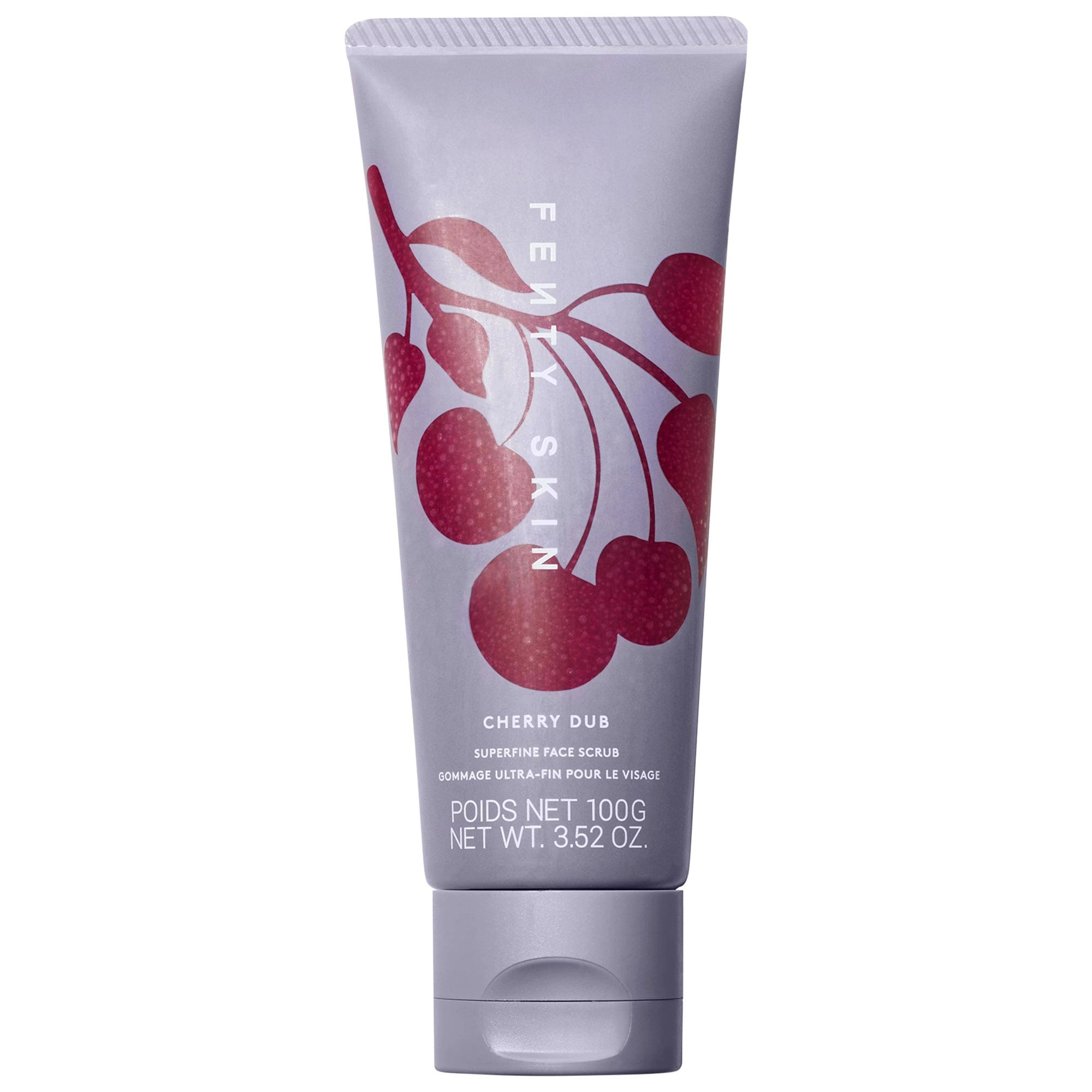 Fenty Skin Cherry Dub Superfine Daily Cleansing Face Scrub - 3.5 oz / 100 mL - Vegan