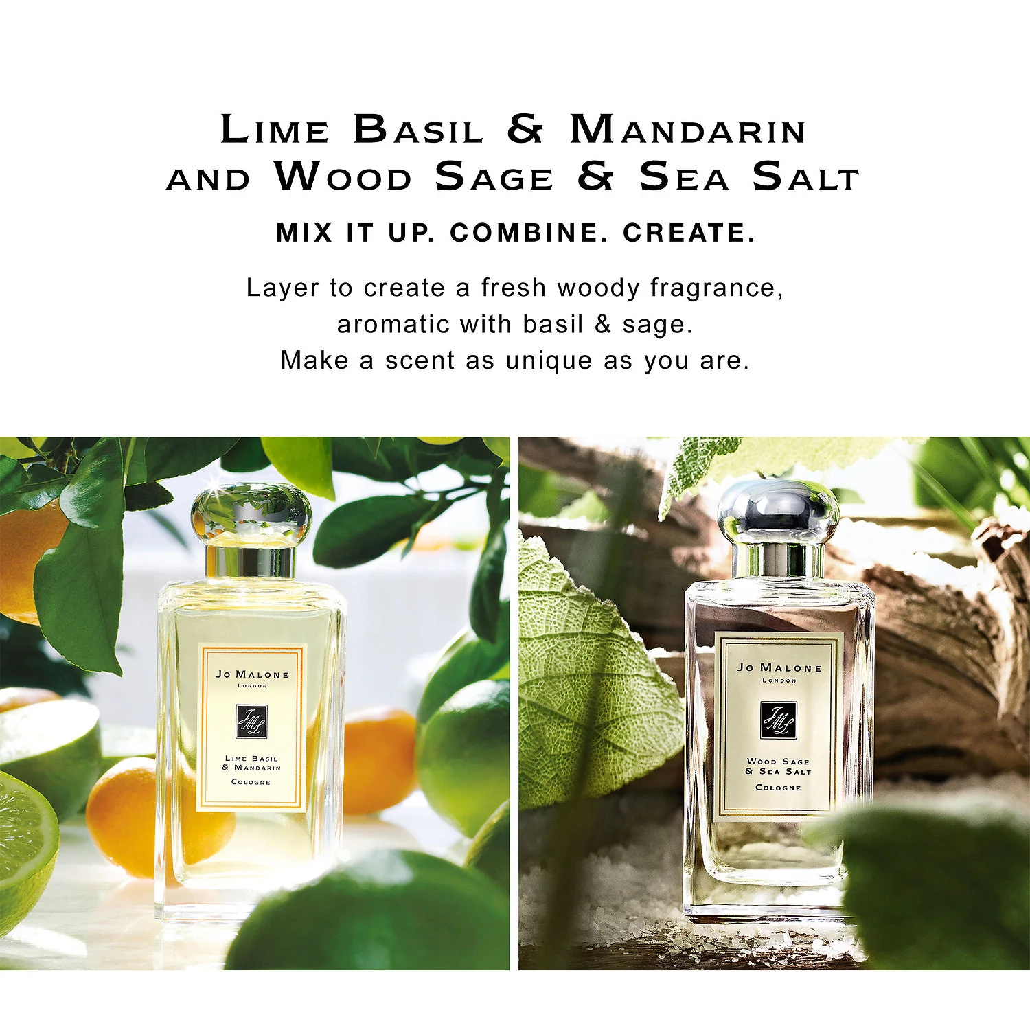 Jo Malone London Wood Sage & Sea Salt Cologne 1 oz / 30ml Unisex Layerable Scent - Image 3