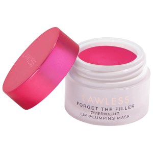 LAWLESS Forget The Filler Overnight Lip Plumping Mask - Color: Juicy Watermelon