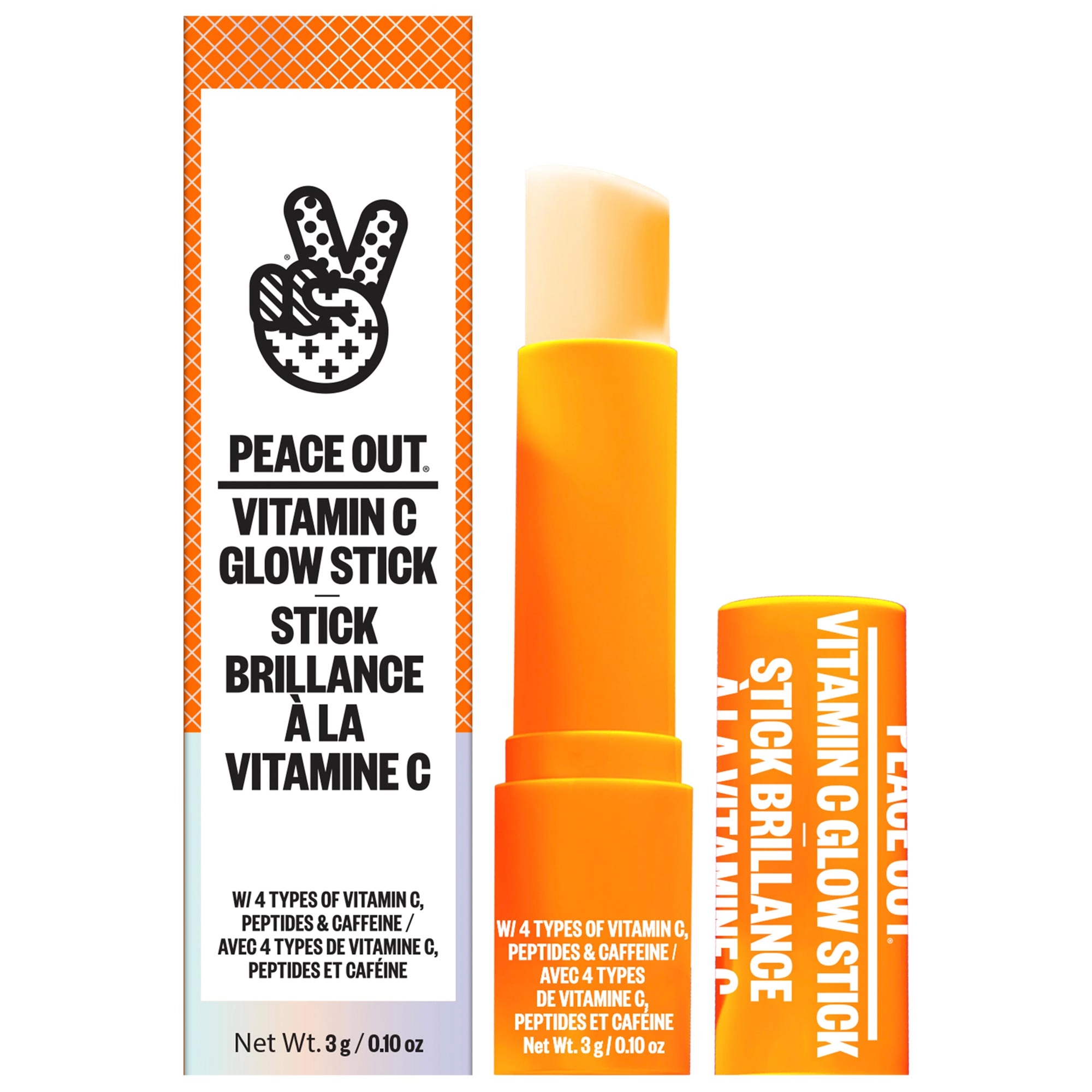 Peace Out 6% Vitamin C Brightening Eye Treatment Serum Glow Stick