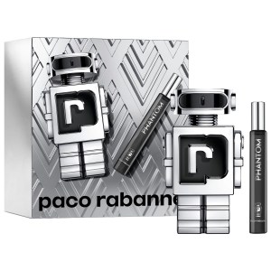 Paco Rabanne Phantom Eau de Toilette Gift Set - Vegan Unisex Fresh Scent